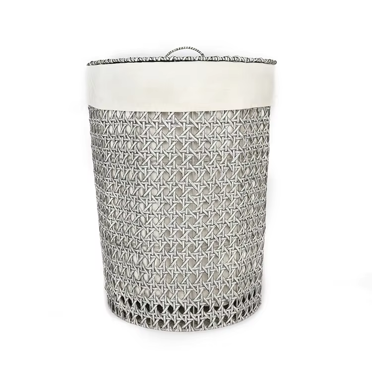 Woven storage baskets
